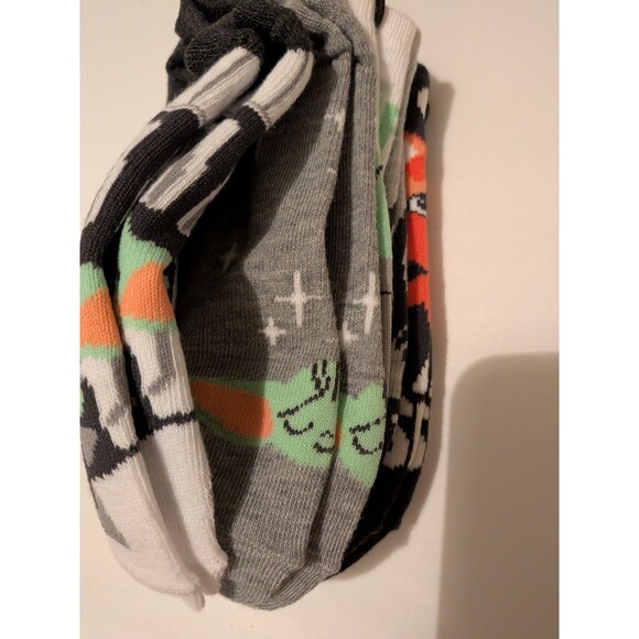 The Mandolorian No Show Socks Grogu Ashoka 6 pairs New with tags Size 4-10 - Picture 3 of 8